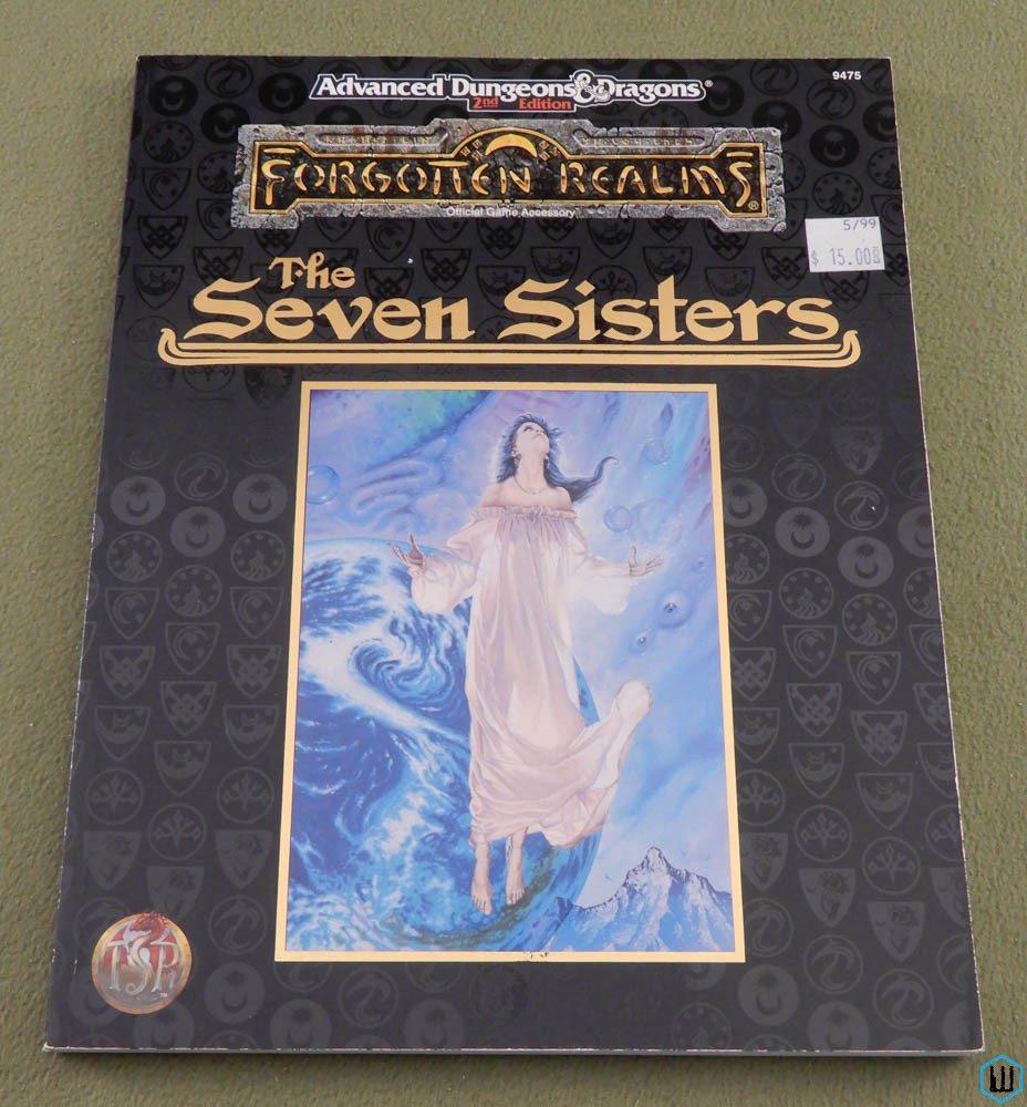The Seven Sisters (Advanced Dungeons Dragons Forgotten Realms) Original 1995 edition