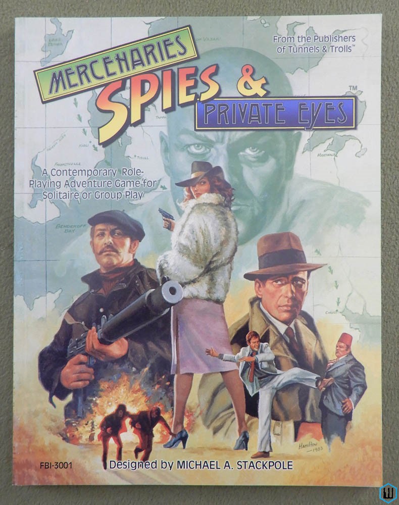Image for Mercenaries, Spies and Private Eyes (Combined Edition RPG) Paperback