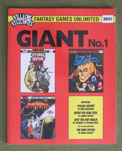 Image for Giant No. 1 (Villains and Vigilantes RPG)