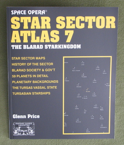 Image for Star Sector Atlas 7: The Blarad Star Kingdom (Space Opera RPG)