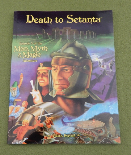 Image for Death to Setanta: Classic Reprint (Man, Myth & Magic RPG)