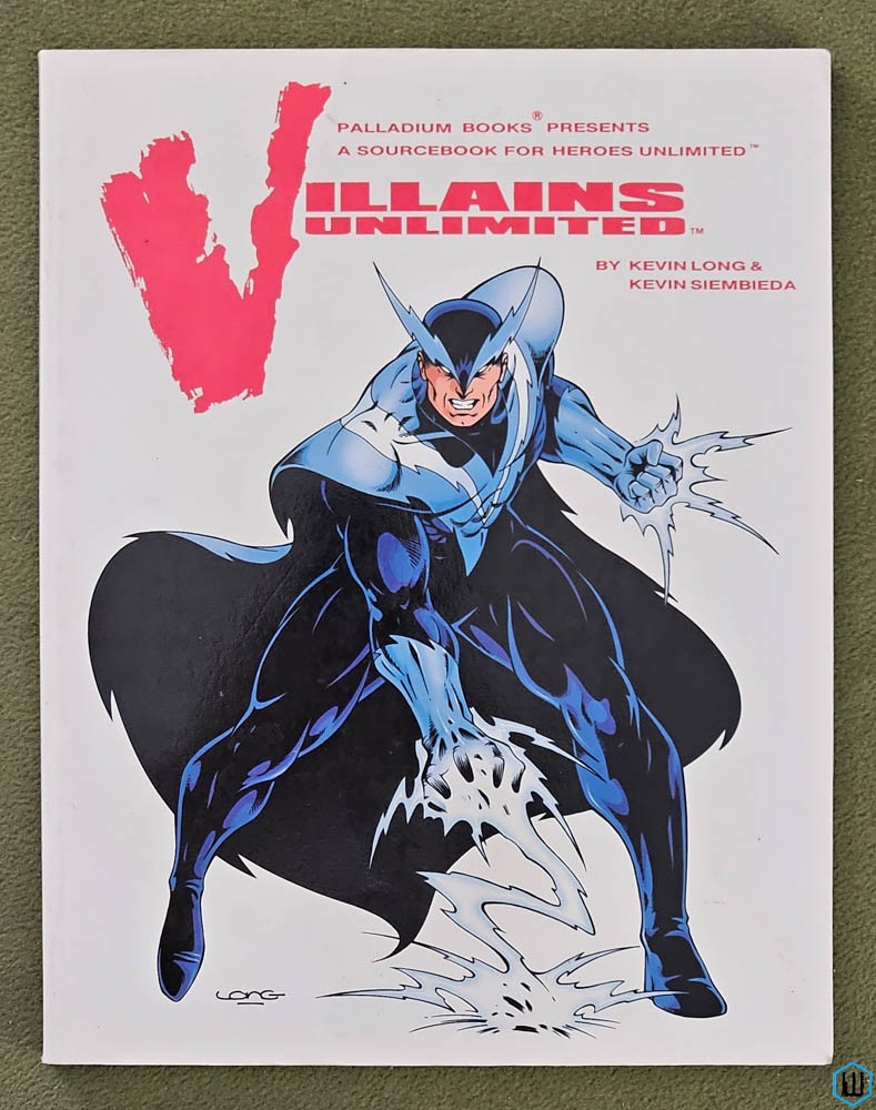 Villains Unlimited (Heroes Unlimited RPG Sourcebook)