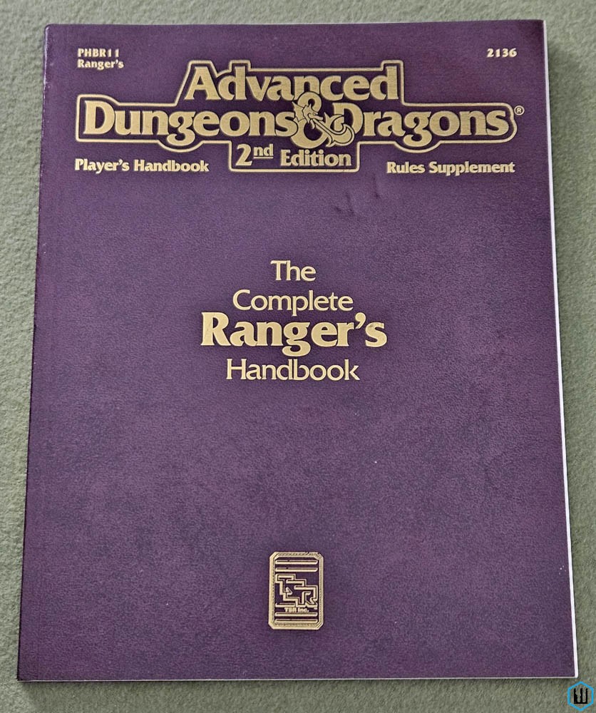 Complete Ranger's Handbook (Advanced Dungeons & Dragons PHBR11) TSR 2136