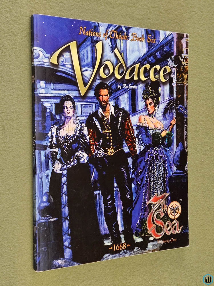 Vodacce (7th Sea RPG: Nations of Thah, Book 6) Alderac Entertainment Group AEG 7205