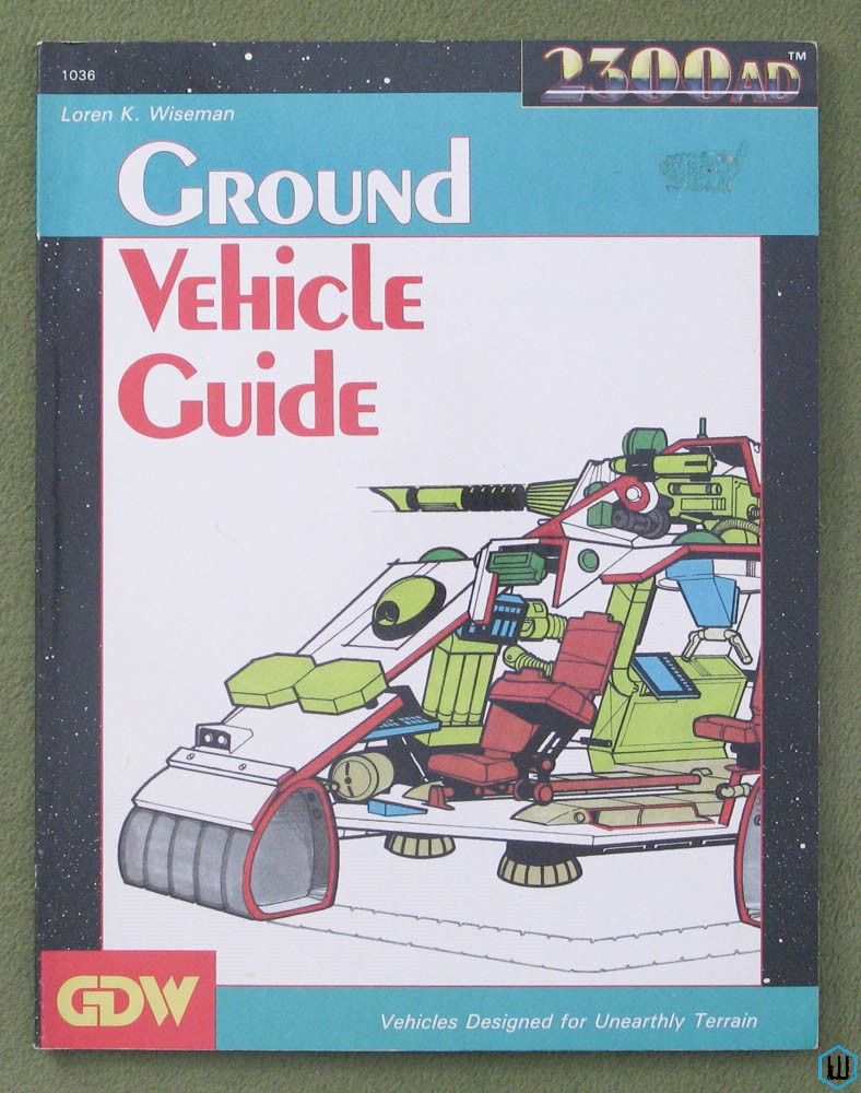 Ground Vehicle Guide (2300AD RPG)