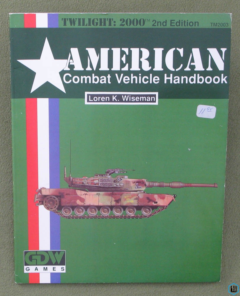 Image for American Combat Vehicle Handbook (Twilight 2000 RPG, 2nd edition)