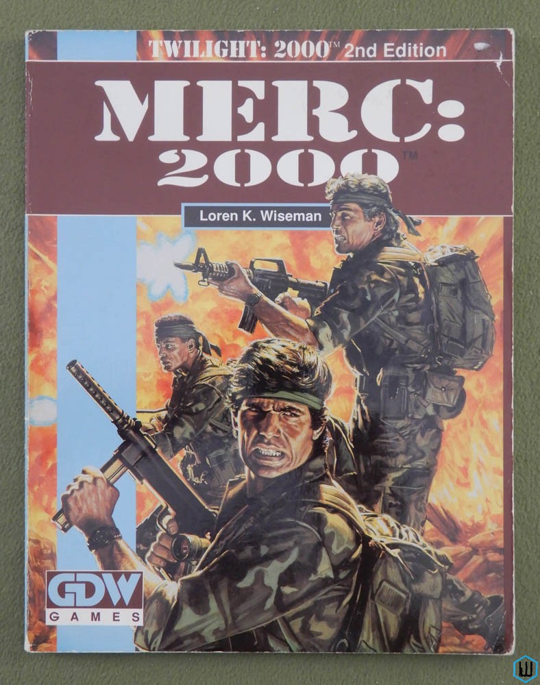 MERC 2000 (Twilight 2000 RPG, 2nd edition)