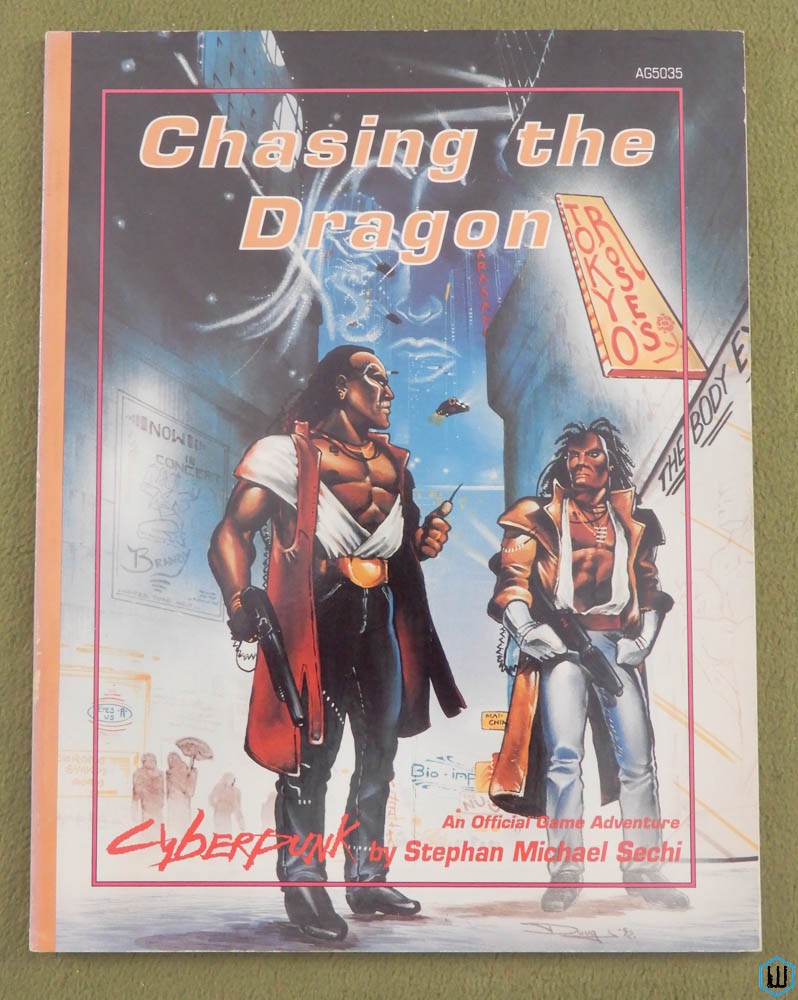 Chasing the Dragon (Cyberpunk Roleplaying Game RPG)