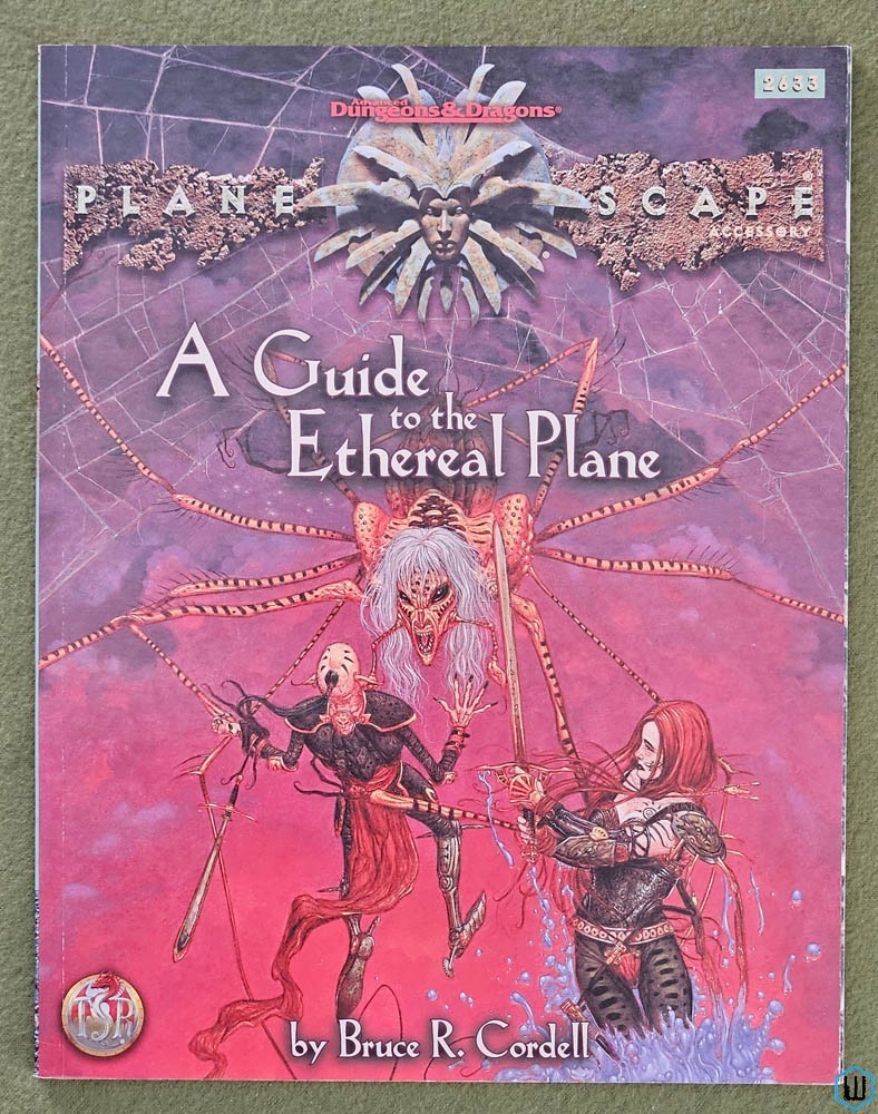 Guide to the Ethereal Plane (Advanced Dungeons Dragons Planescape) Original 1998 TSR 2633