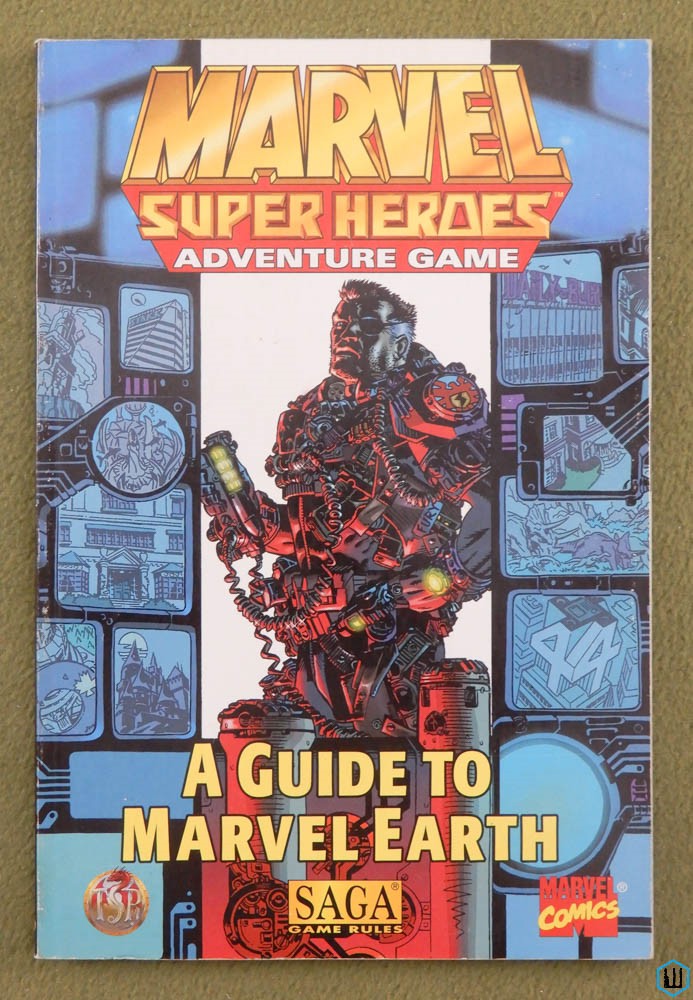 Image for Guide to Marvel Earth (Marvel Super Heroes Adventure Game SAGA RPG)