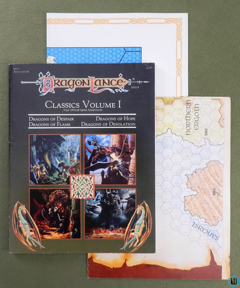 Image for Dragonlance Classics, Volume 1 (Advanced Dungeons Dragons DLC1) w MAPS Dragonlance Classics, Volume 1 (Advanced Dungeons Dragons DLC1) w MAPS