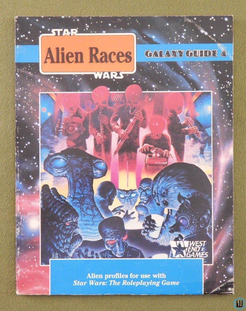Alien Races: Galaxy Guide 4 (Star Wars Roleplaying Game RPG)