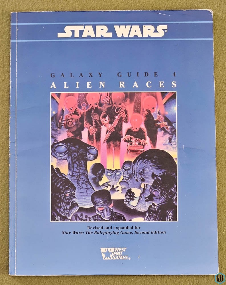 Image for Galaxy Guide 4: Alien Races (Star Wars D6 RPG 2nd Edition) West End Games WEG 40094 Galaxy Guide 4: Alien Races (Star Wars D6 RPG 2nd Edition) West End Games WEG 40094