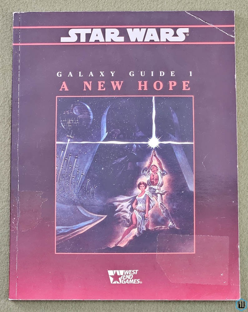 Galaxy Guide 1: A New Hope (Star Wars D6 RPG 2nd Edition) West End Games WEG 40124