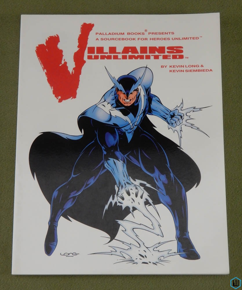 Villains Unlimited (Heroes Unlimited RPG Sourcebook)