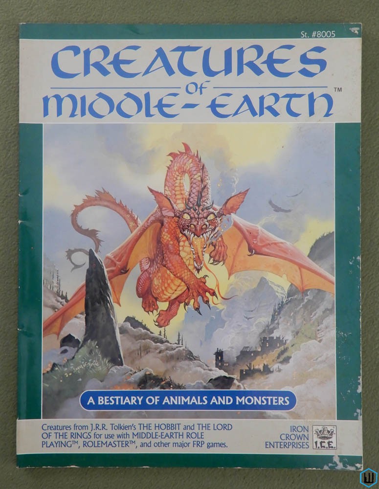 Creatures of Middle Earth (Middle Earth Role Playing MERP)
