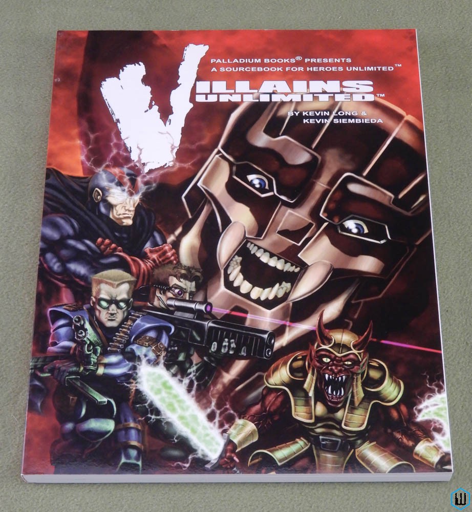 Villains Unlimited (Heroes Unlimited RPG Sourcebook)