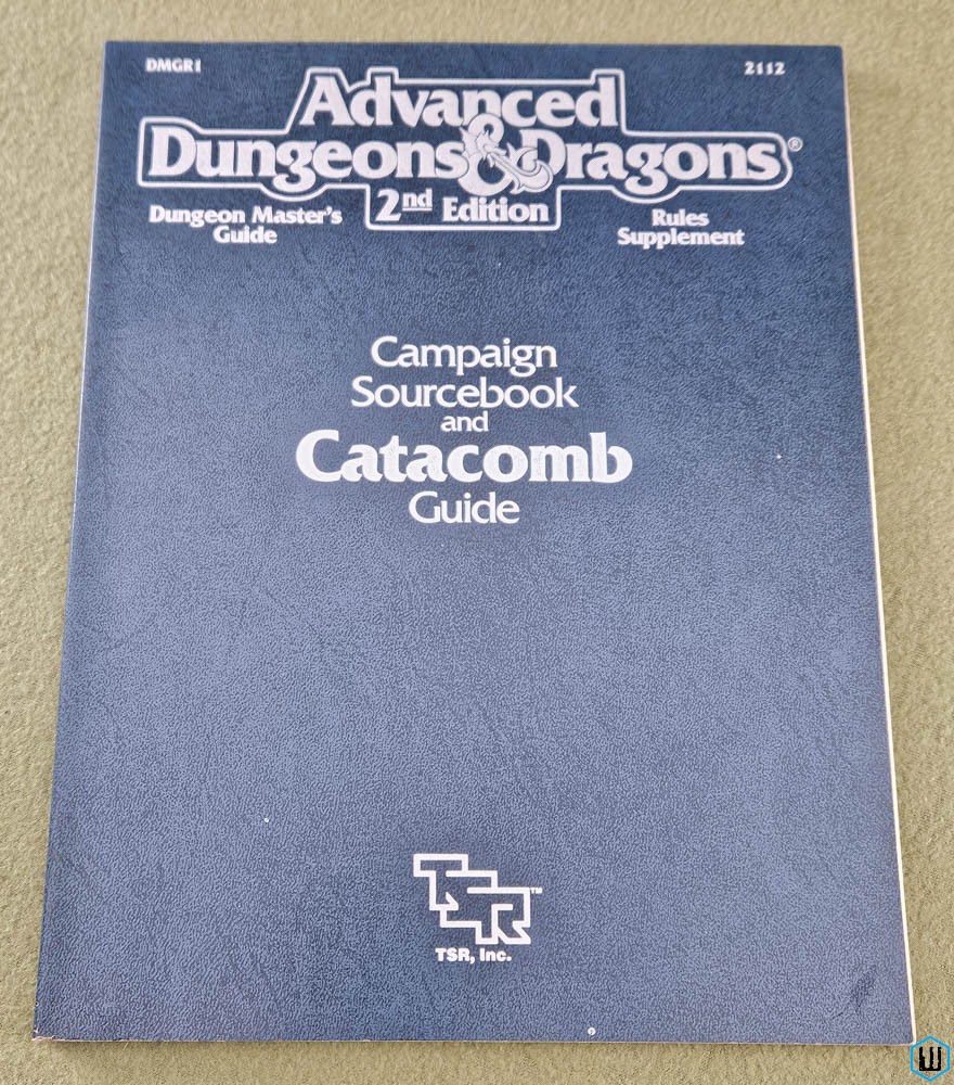 Image for Campaign Sourcebook & Catacomb Guide (Advanced Dungeons Dragons DMGR1) TSR 2112 Campaign Sourcebook & Catacomb Guide (Advanced Dungeons Dragons DMGR1) TSR 2112