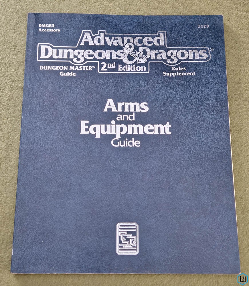 Image for Arms & Equipment Guide (Advanced Dungeons & Dragons DMGR3) TSR 2123 Arms & Equipment Guide (Advanced Dungeons & Dragons DMGR3) TSR 2123