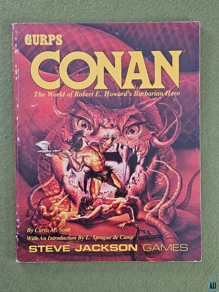 Image for GURPS Conan - FRAGILE BINDING (1st edition RPG) Steve Jackson Games SJG 6012 GURPS Conan - FRAGILE BINDING (1st edition RPG) Steve Jackson Games SJG 6012