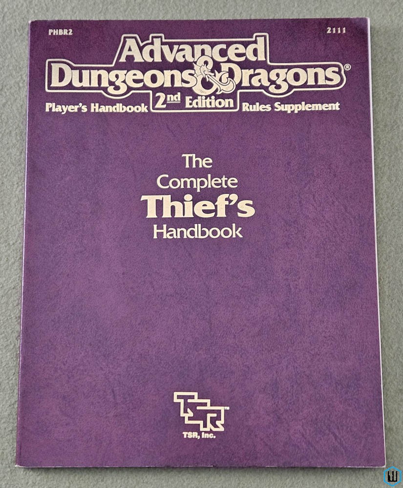 Complete Thief's Handbook (Advanced Dungeons & Dragons Accessory PHBR2) TSR 2111