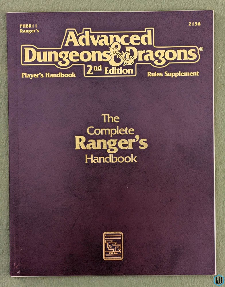 Complete Ranger's Handbook (Advanced Dungeons & Dragons PHBR11) TSR 2136