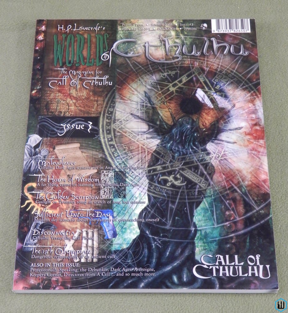 Worlds of Cthulhu, Issue 3 (Call of Cthulhu RPG)