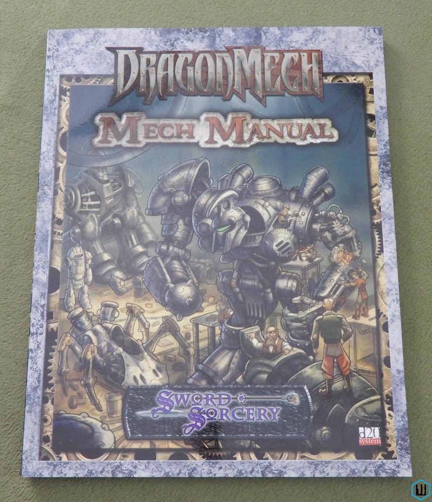 Mech Manual (Dragonmech RPG Dungeons Dragons D20)