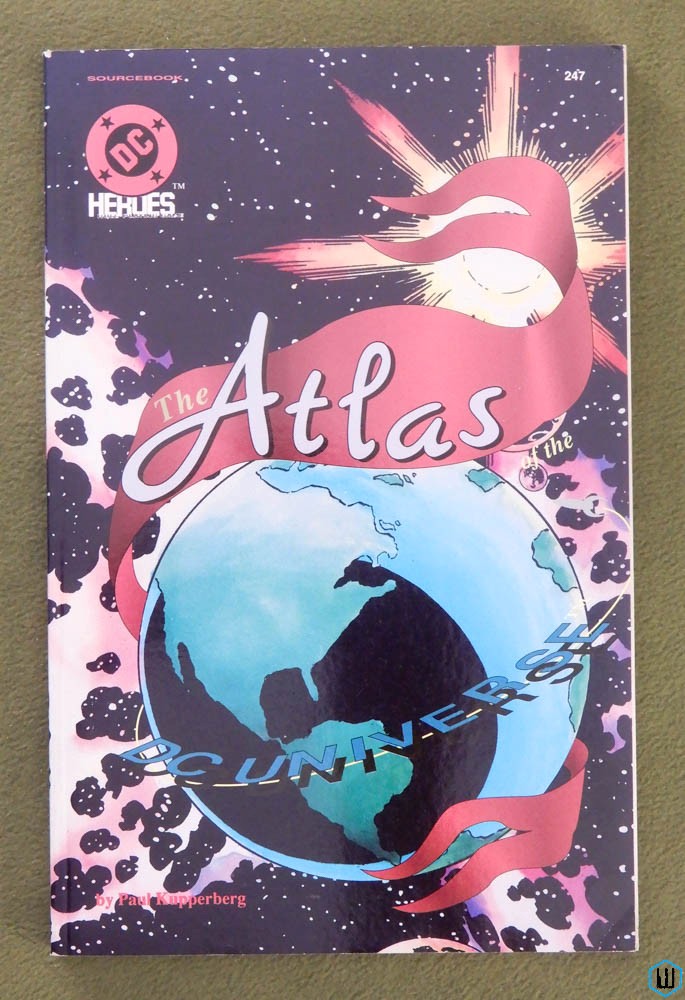 Atlas of DC Universe (DC Heroes RPG) w MAP
