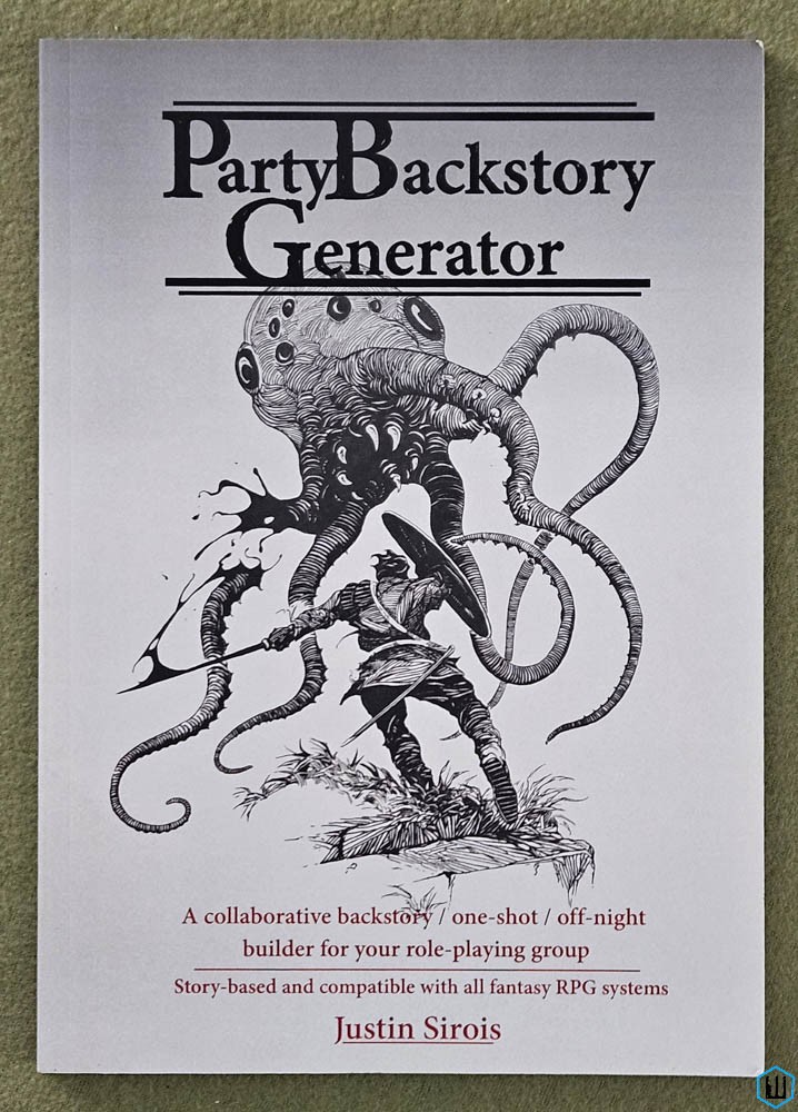 Party Backstory Generator (RPG Paperback) Severed Books