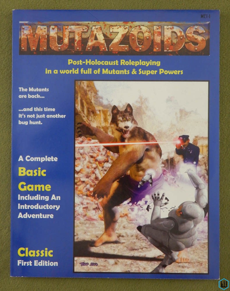 Mutazoids RPG (Classic 1st Edition)