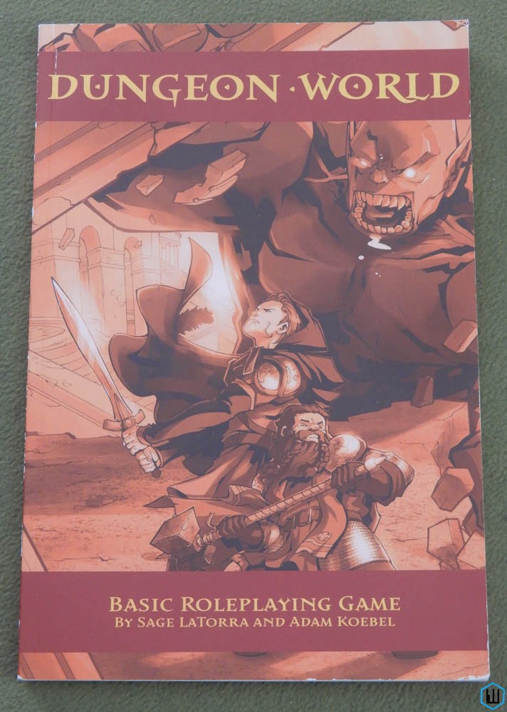 DUNGEON WORLD Roleplaying Game (OSR RPG) 2011 Paperback