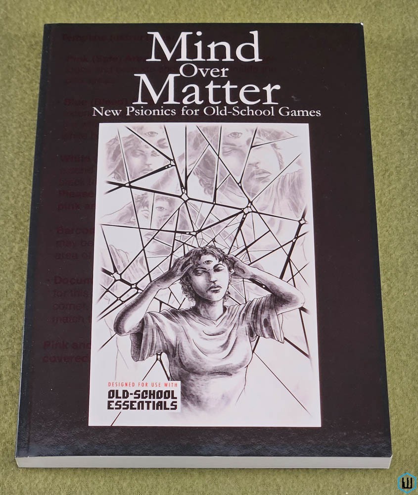 Mind Over Matter: OSR RPG Advanced Psionics (OSE) Paperback Third Kingdom Games
