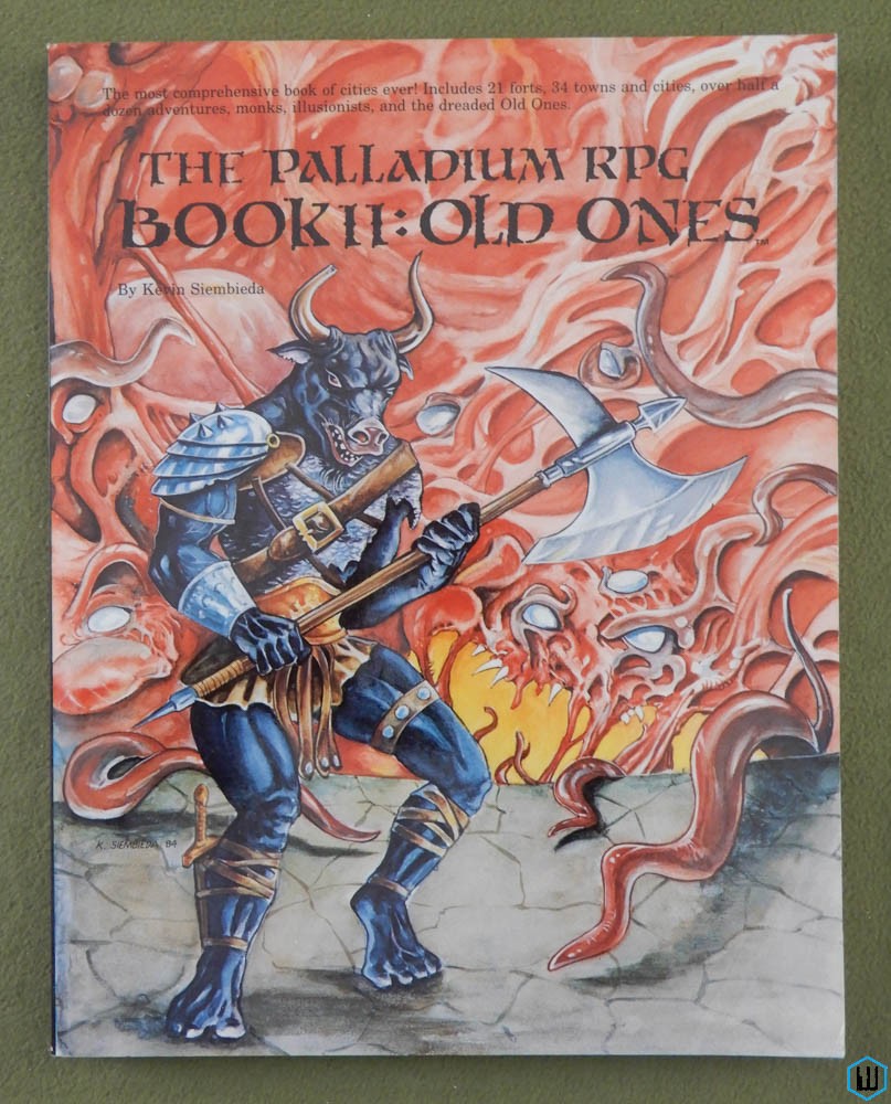 Old Ones (First 1st Edition) Palladium Fantasy RPG Book II
