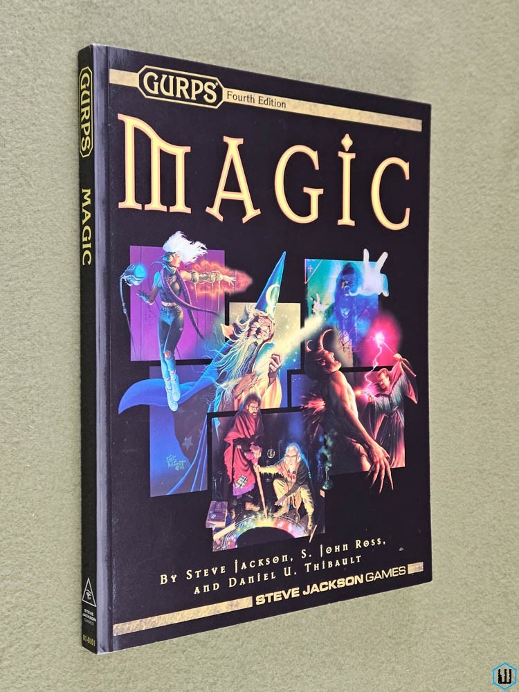 Image for GURPS Magic (GURPS RPG 4th Edition) Paperback Steve Jackson Games SJG 01-0101 GURPS Magic (GURPS RPG 4th Edition) Paperback Steve Jackson Games SJG 01-0101