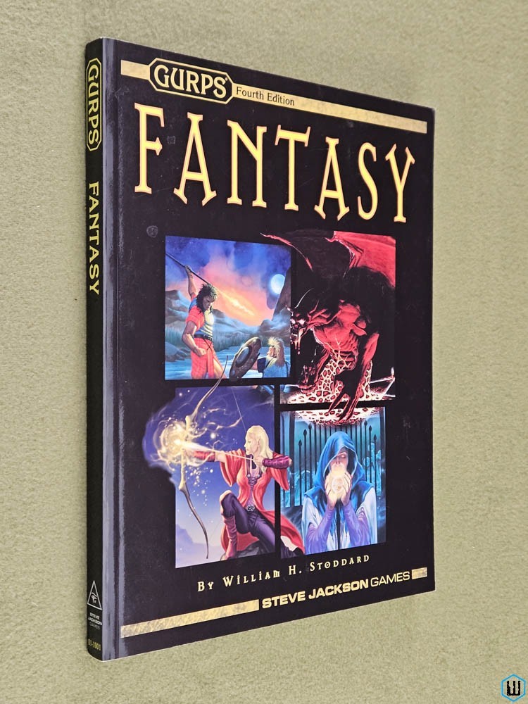 Image for GURPS Fantasy (GURPS 4th Edition RPG) Paperback Steve Jackson Games SJG 01-1001 GURPS Fantasy (GURPS 4th Edition RPG) Paperback Steve Jackson Games SJG 01-1001