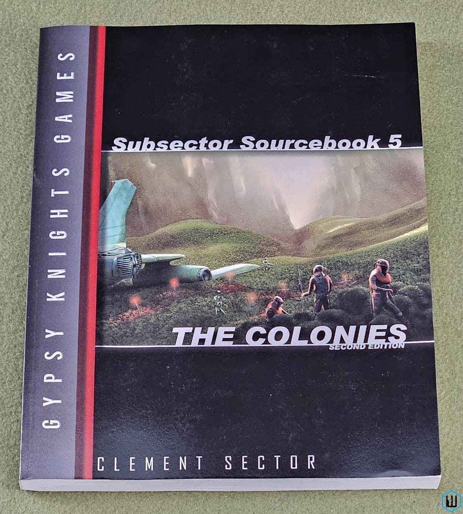 Subsector Sourcebook 5: The Colonies (Traveller RPG) Clement Sector Paperback Independence Games
