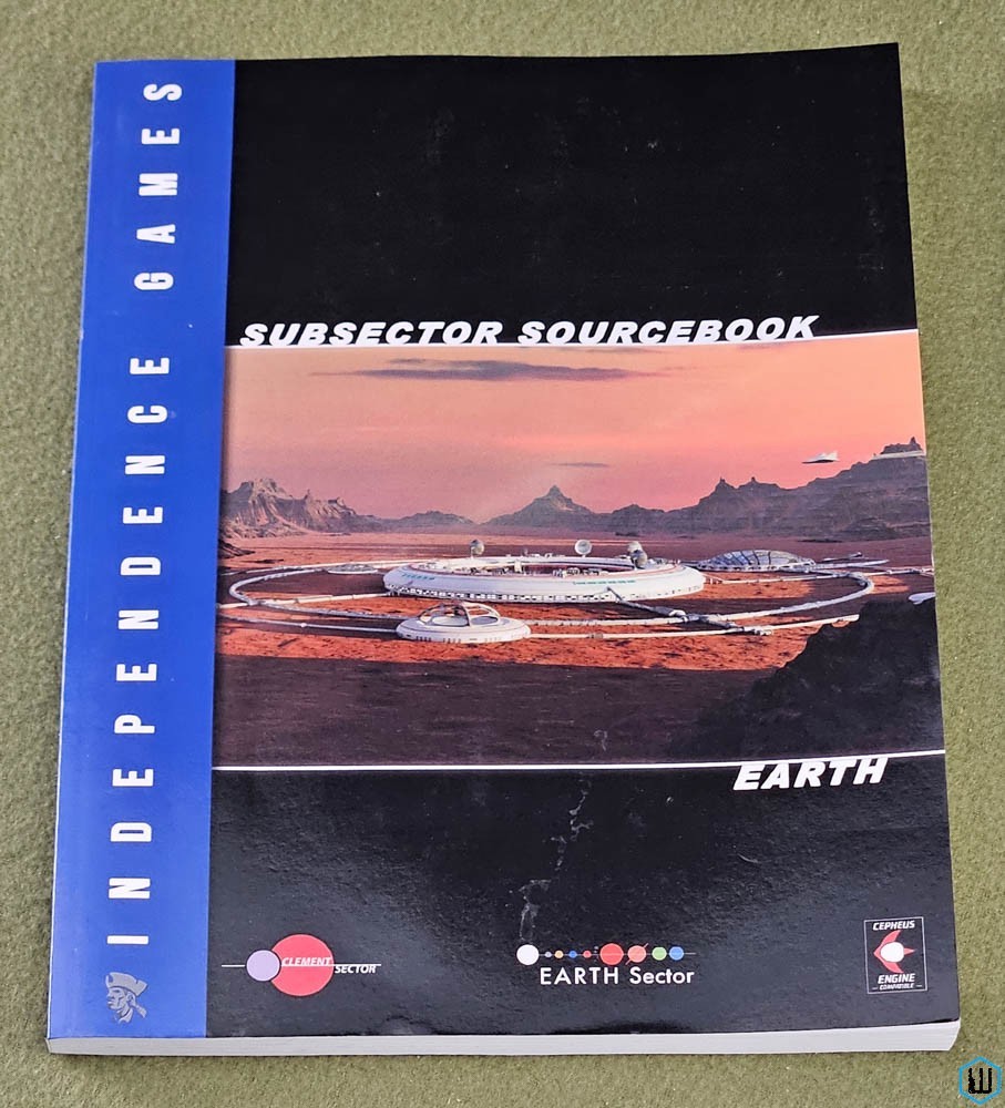 Subsector Sourcebook: Earth (Traveller RPG) Clement Sector Paperback Independence Games
