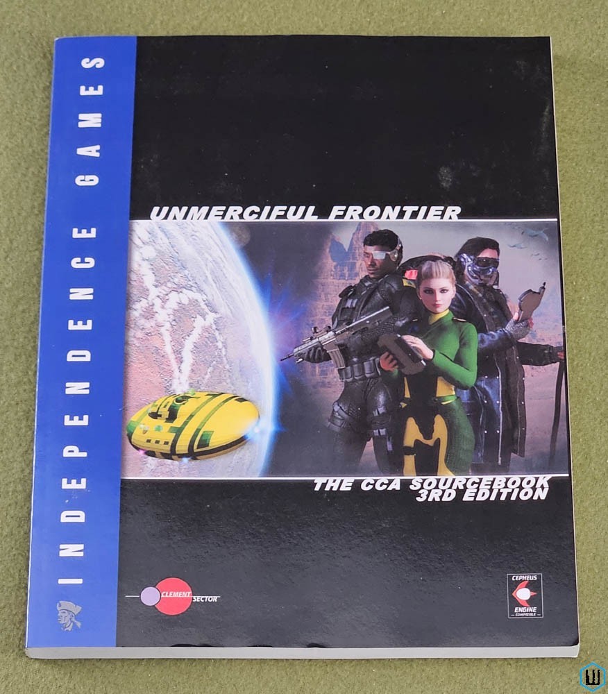 Unmerciful Frontier: CCA Sourcebook 3rd Ed (Traveller RPG) Clement Sector Paperback Independence Games