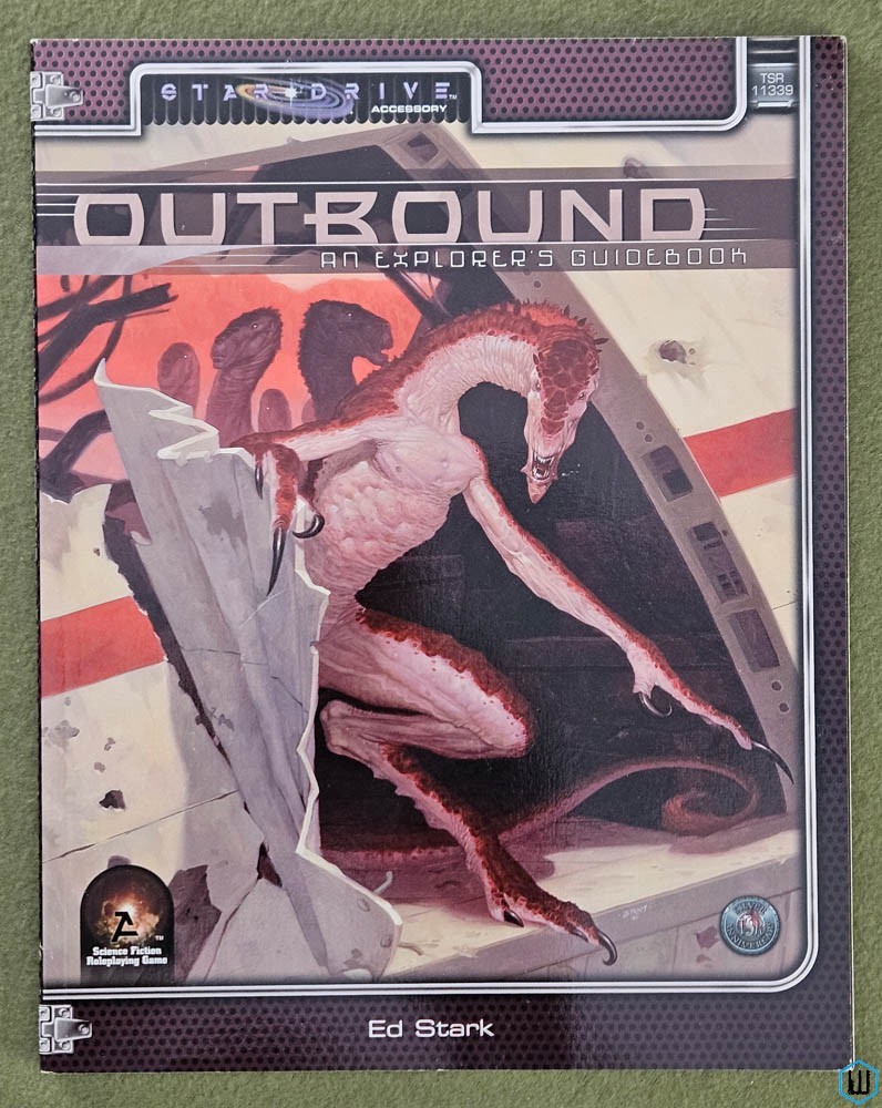 Outbound: An Explorer's Guide (Alternity RPG Star Drive) Wizards Coast TSR 11339