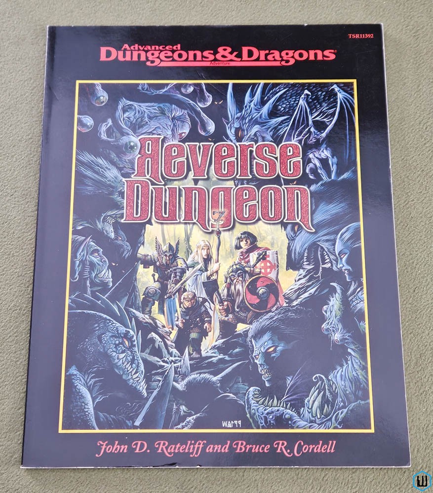 Reverse Dungeon (Advanced Dungeons & Dragons) Original 2000 edition