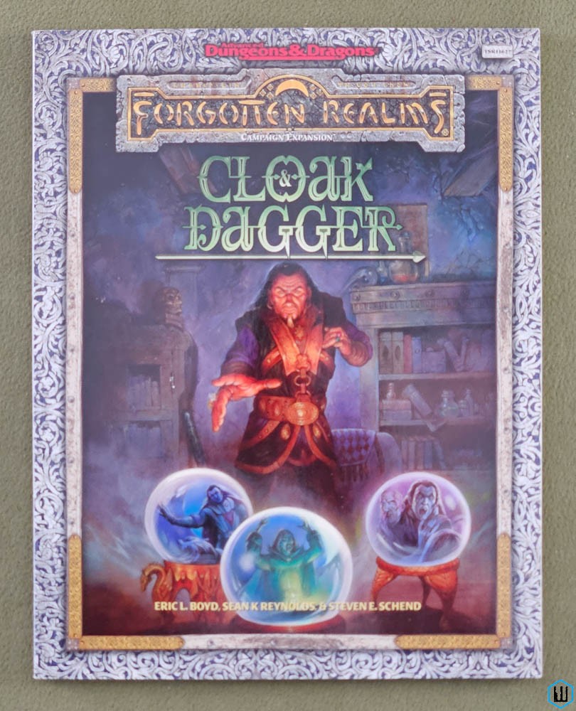 Cloak & Dagger (Advanced Dungeons Dragons Forgotten Realms) NICE Original