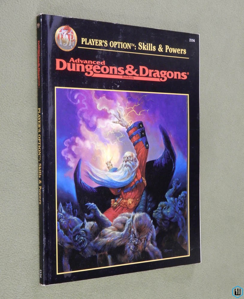 Player's Option: Skills & Powers (Advanced Dungeons Dragons) Paperback