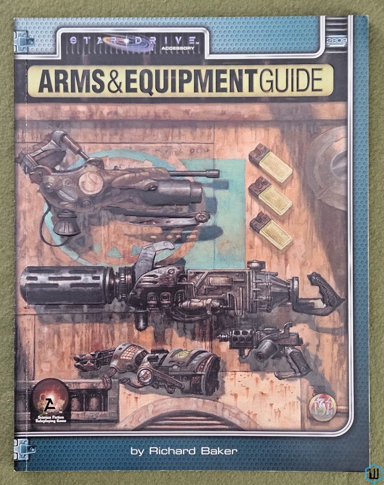 Arms & Equipment Guide (Alternity RPG Star Drive) TSR 2809 Wizards of the Coast