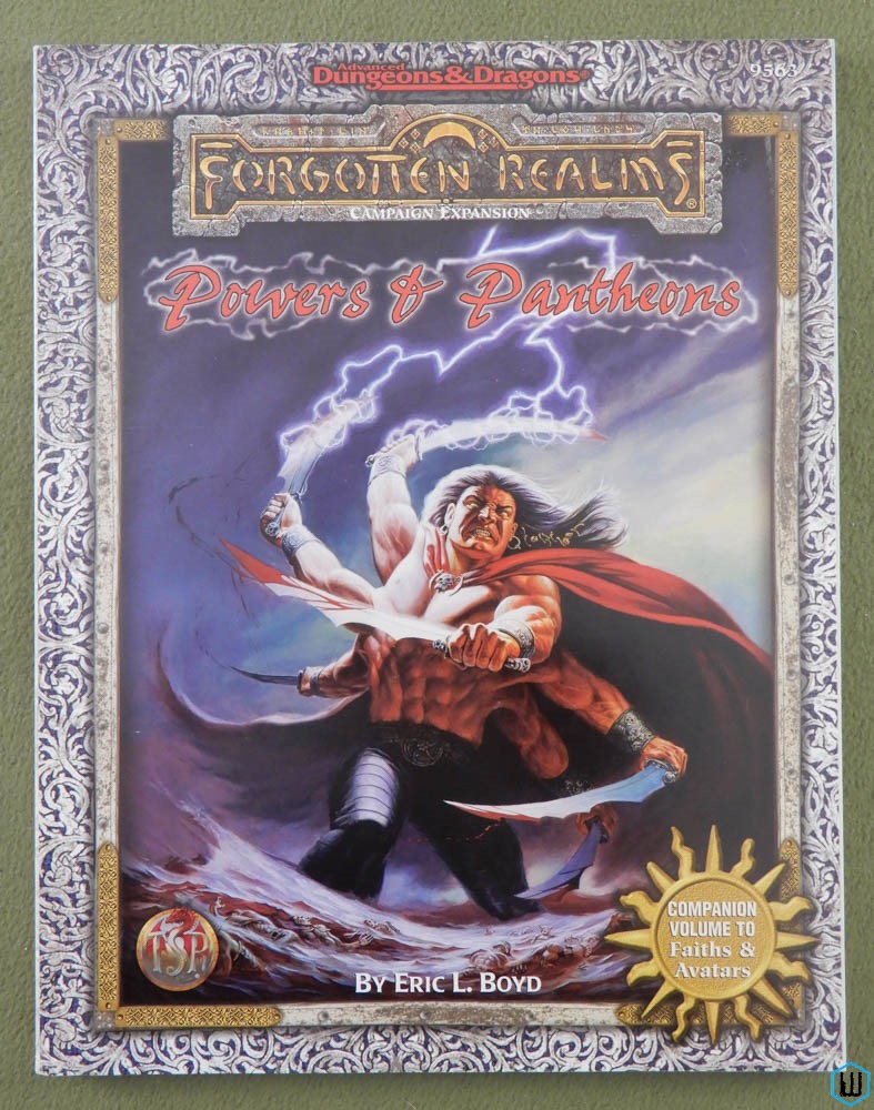 Powers & Pantheons (Advanced Dungeons Dragons Forgotten Realms) Original