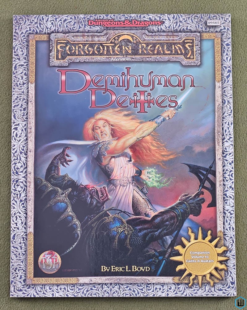 Demihuman Deities (Advanced Dungeons Dragons Forgotten Realms) NICE Original