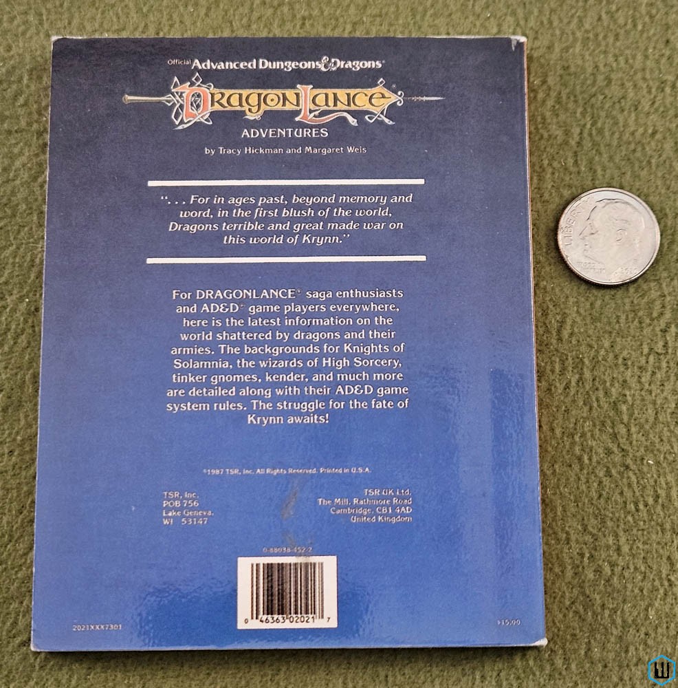 Dragonlance Adventures (Miniature AD&D Edition)