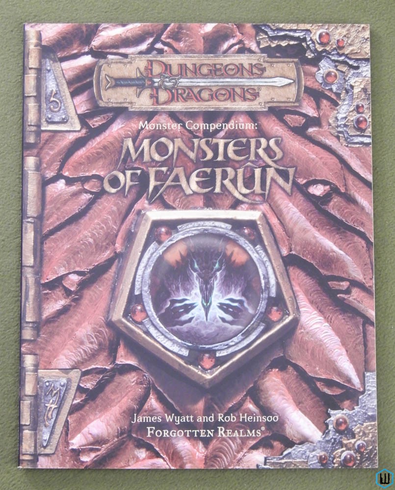 Monster Compendium: Monsters of Faerun (Dungeon Dragons d20 Forgotten Realms)