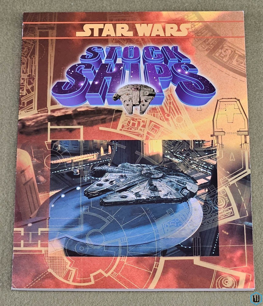 Stock Ships (Star Wars D6 RPG) w Unpunched CARDS West End Games WEG 40150