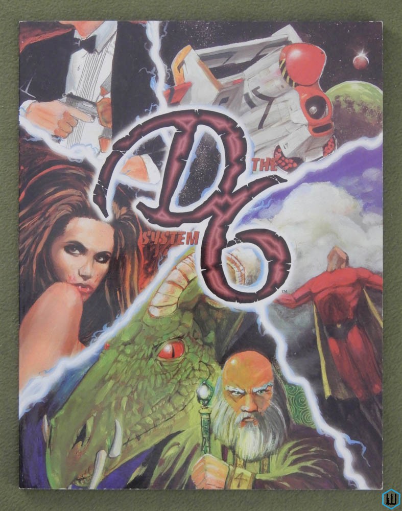 D6 System: The Customizable Roleplaying Game RPG